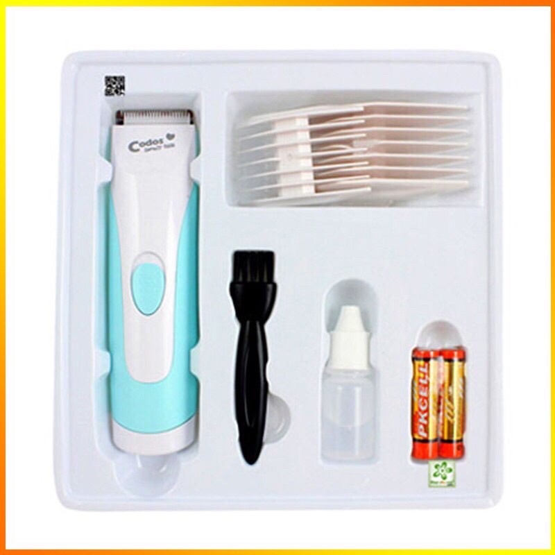 Tông đơ cắt tóc cho bé Codos CHC 803 chạy pin AAA tiện lợi