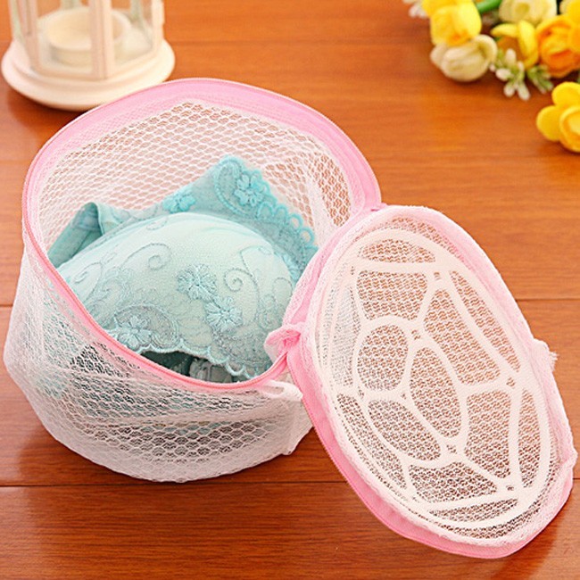 Túi giặt đồ lót, áo ngực - Túi lưới đựng đồ giặt có dây khóa kéo