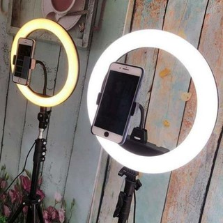 ĐÈN LIVE STREAM 26CM - CHUYỂN ĐƯỢC 3 MÀU ĐÈN