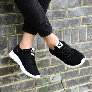 Giày Nam Sneaker POSA PSSP010 ( Đen - Xám ) .