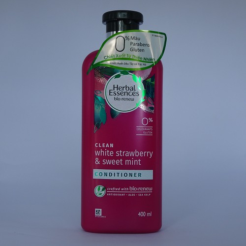 Dầu xả Herbal Essences Dâu tây & Bạc hà 400ml