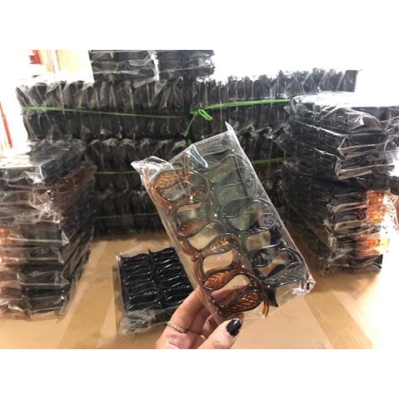 SET 12/ Set 6 Kẹp Tóc Càng Cua Mix Màu Phong Cách Thời Trang Phu Kiện Tóc