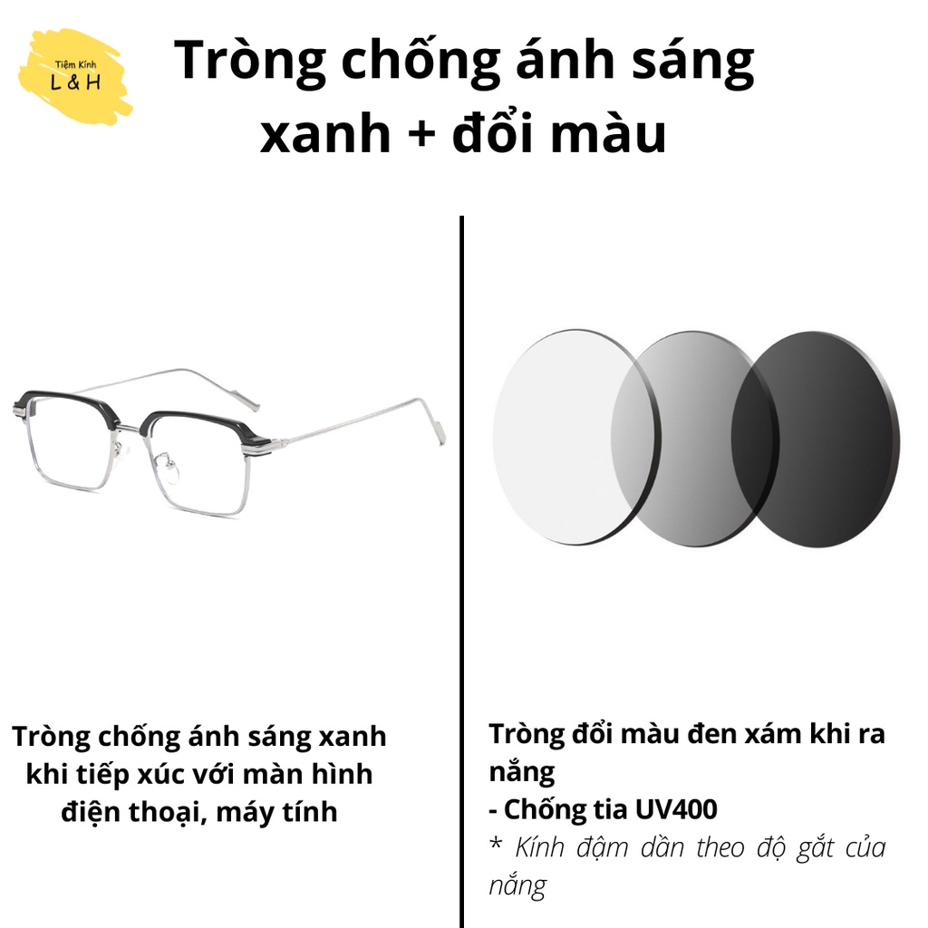 Kính đổi màu 21102 cho nam nữ