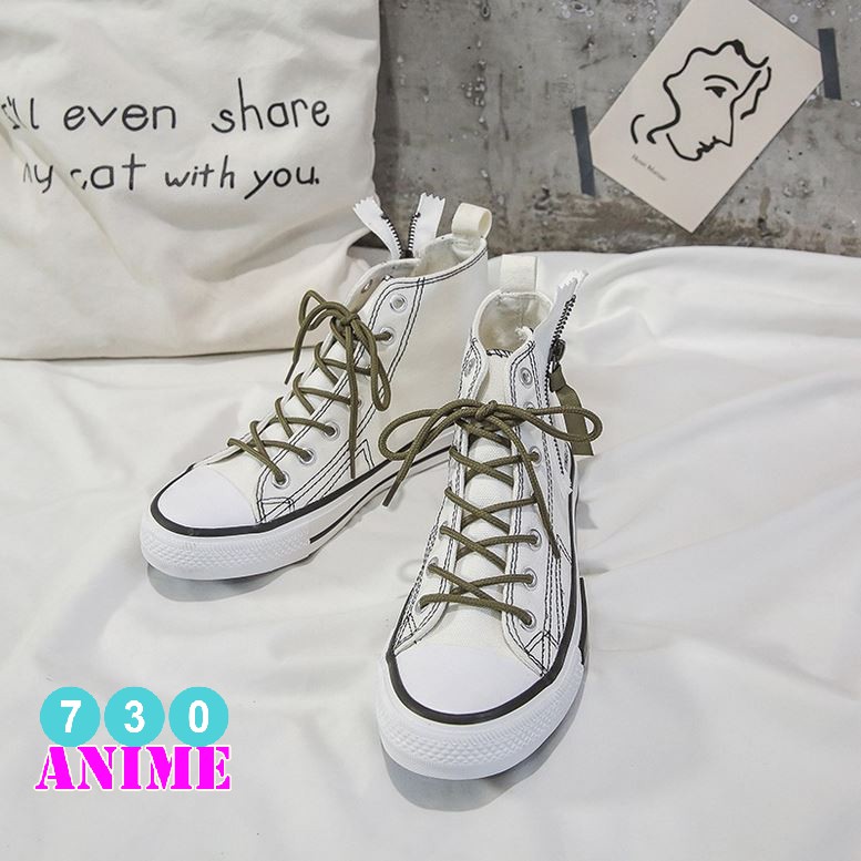 (Có sẵn) Giầy nữ kéo khóa siêu chất siêu ngầu giá siêu hạt dẻ | BigBuy360 - bigbuy360.vn