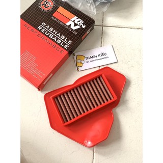 Lọc gió Raider fi _ Satria K&N Lưới thép