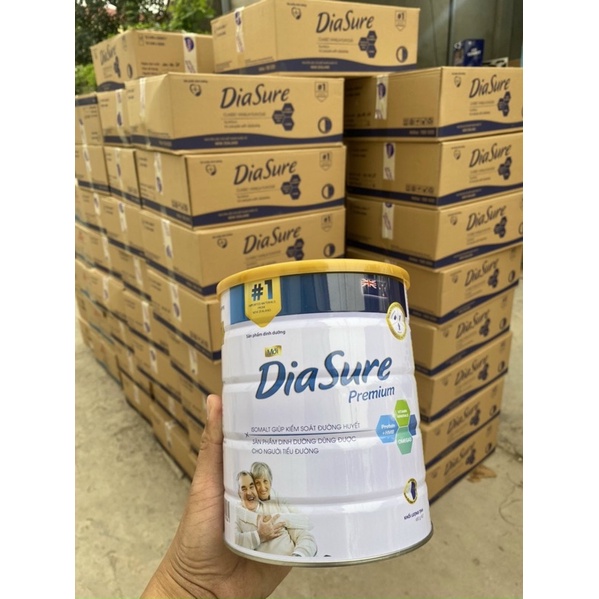 Sữa DiaSure Dinh dưỡng dành cho người tiểu đường hộp 450g/650gr