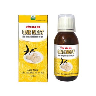 Thực phẩm bảo vệ sức khỏe siro yến sào ns one nest gold 120ml