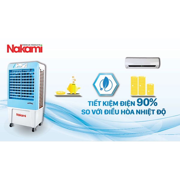 [GIẢM GIÁ SỐC HÈ 2019] MÁY LÀM MÁT KHÔNG KHÍ DAIKIO NAKAMI NKA-3500A NHẬT BẢN