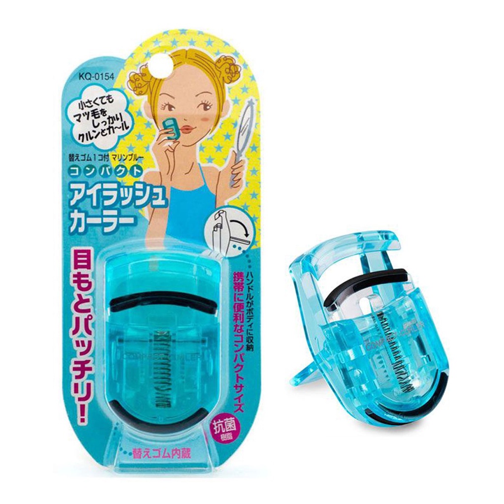 Kẹp mi Kai thân nhựa uốn mi cong Eyelash Curler (2 màu) - chuyên sỉ hàng nội địa Nhật