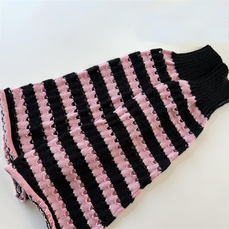 XIXI Vớ Ống Chân Giữ Ấm Họa Tiết Kẻ Sọc Rỗng Thập Niên 80 Dành Cho Nữ
