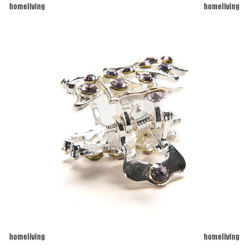 ❤❤Kẹp Tóc Móng Vuốt Đính Hoa Pha Lê