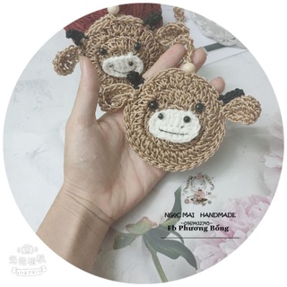 Túi Đựng Tỏi Cho Bé[ Hình Con Trâu]