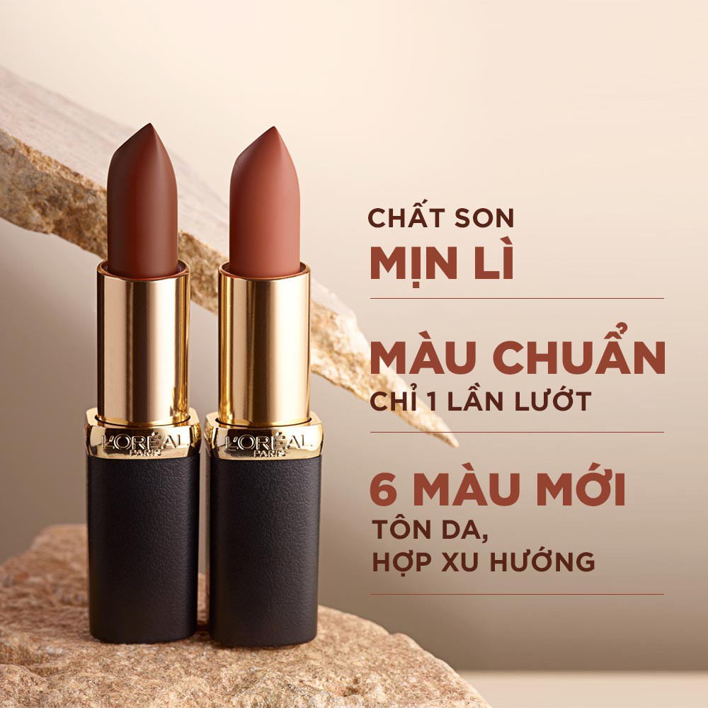 SON MỊN LÌ CAO CẤP COLOR RICHE MATTE - BST EARTH ON FIRE COLOR RICHE MATTE EARTH ON FIRE 300