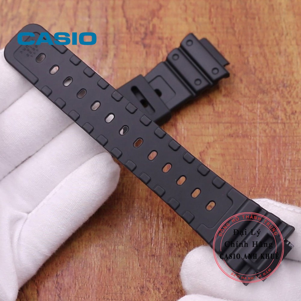 Dây cao su Casio chính hãng cho các mẫu G-5600E, GW-M5610, DW-5600E, DW-5000SL GW-M5600, G-5700B