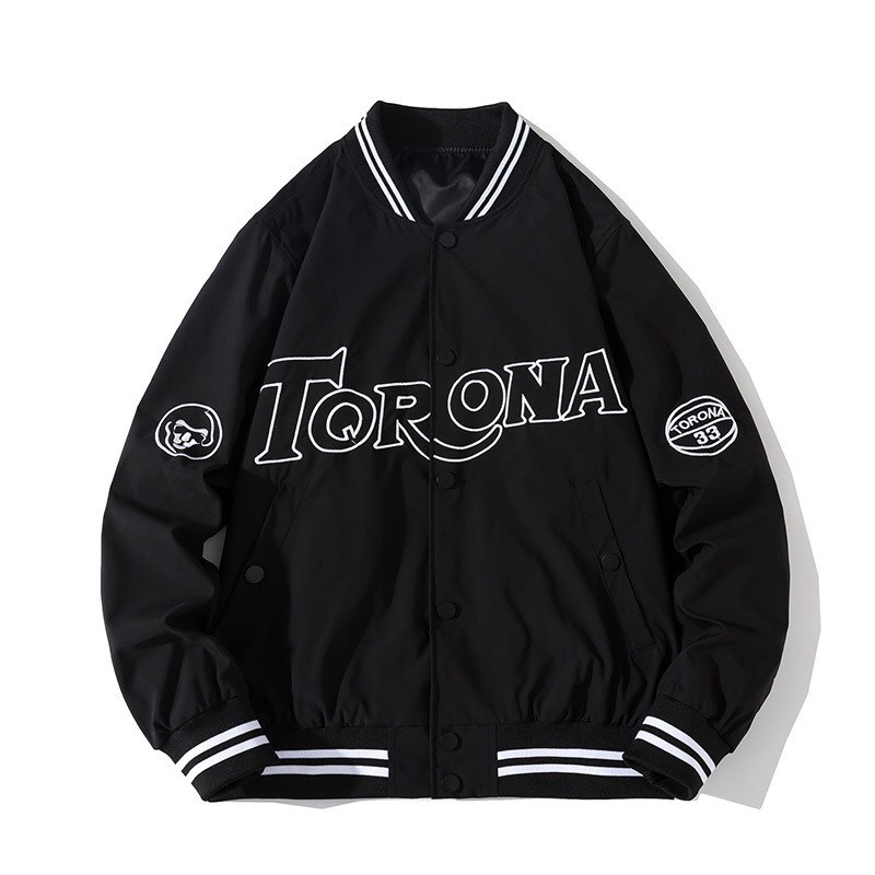 Áo khoác bomber dù unisex phong cách bóng cháy thời trang mới 33 LANA FASHION
