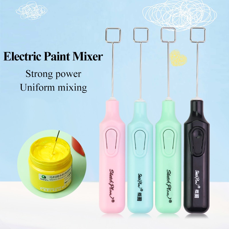 Máy Khuấy Sơn / Khuấy Nhanh Chóng Bằng Điện Cho Học Sinh / Nghệ Sĩ