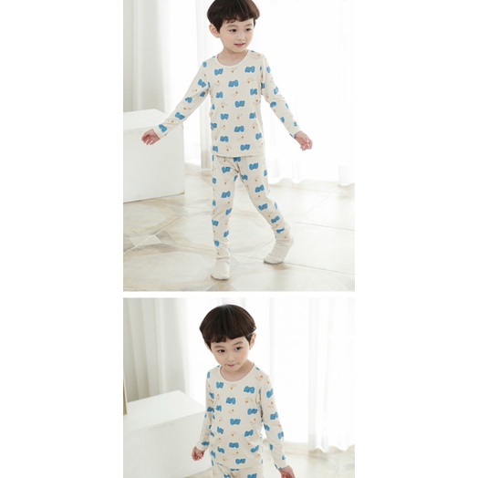 Bộ thun lạnh modal siêu mềm mịn mát chú voi  Cogibu xuất hàn