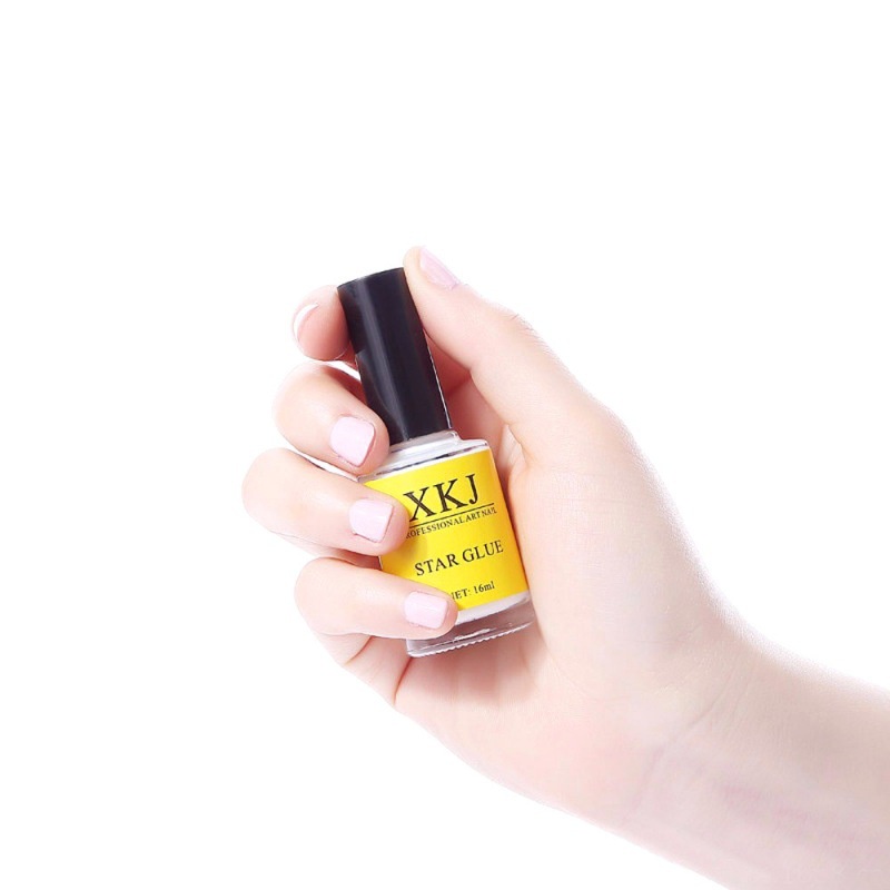Keo dán foil nail XKJ 16ml , gel gắn dính foil móng tay chuyên dụng