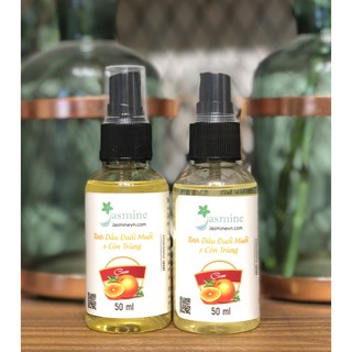 [Combo Tiết Kiệm, An Toàn Cho Bé] Combo Tinh Dầu Đuổi Muỗi Hương Cam, Dạng Xịt Tiện Lợi, Hiệu Jasmine Chính Hãng 50ml