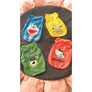 Áo lưới hello kitty cho chó mèo 100% coton