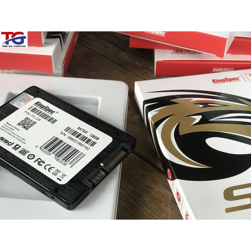 SSD Kingspec P3-128 2.5 Sata III 128Gb - chính hãng