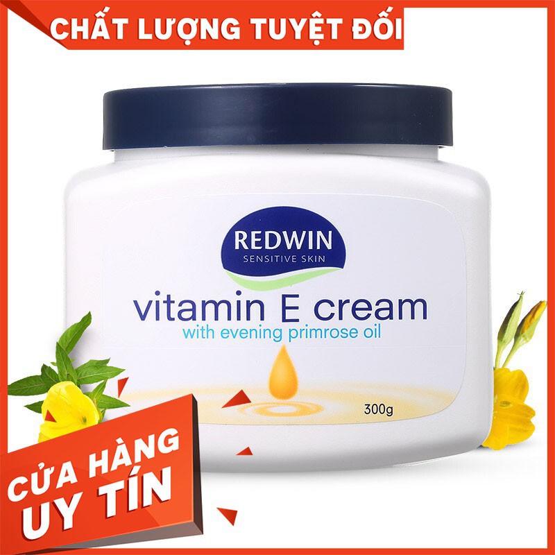 Kem dưỡng ẩm Redwin Vitamin E Cream, chống nứt nẻ, kho da, tái tạo da, sản phẩm không thể thiếu cho mùa khô hanh