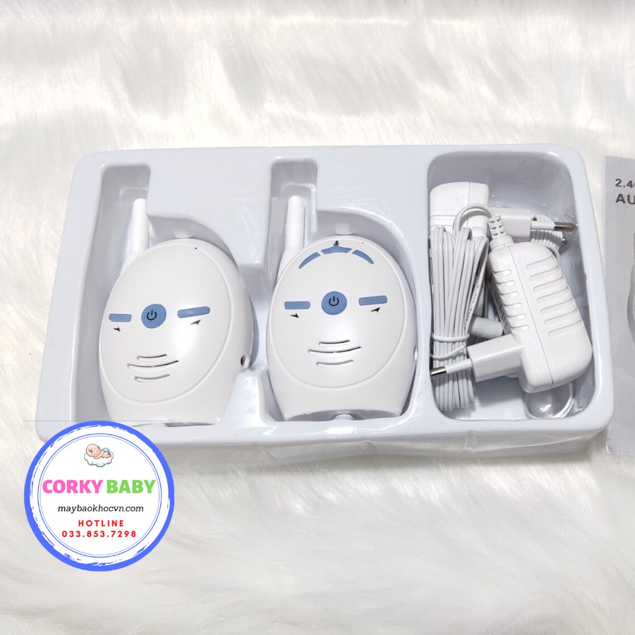 Máy báo khóc không dây Corky Baby mbk00 - Giao tiếp 2 chiều với bé