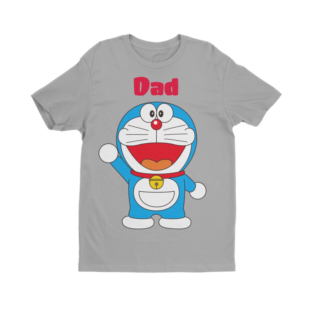 Áo thun doraemon gia đình Mom Dad