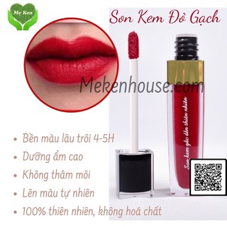 Son kem gấc đền đỏ gạch- son lì, lâu trôi,100% thiên nhiên, meken-trucquynh30042013