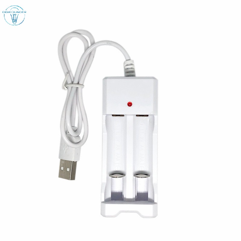 Thiết bị sạc pin Usb với 2 khe cắm sạc nhanh cho pin AAA / AA
