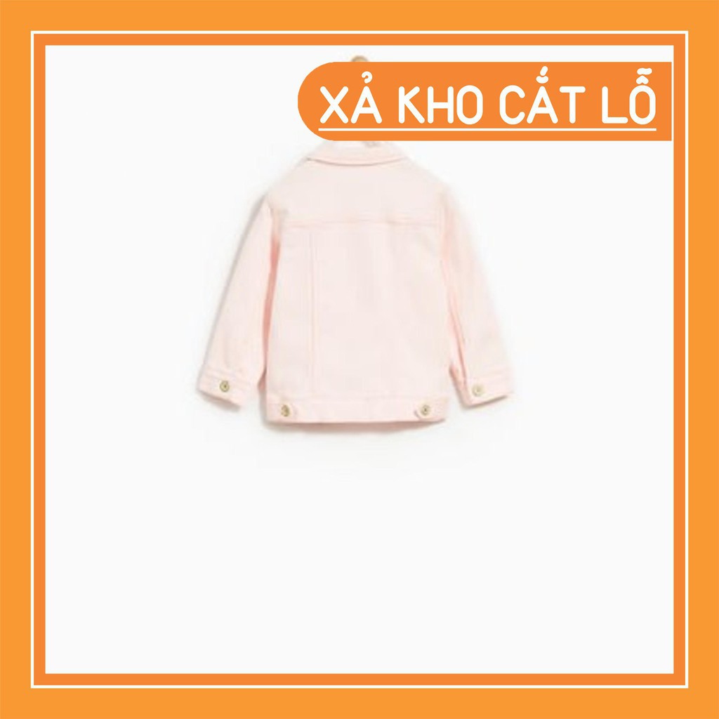 Áo khoác bò hồng Zara