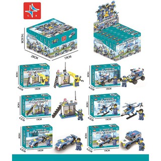 Lắp ráp Ghép Hình CITY POLICE LX. A338