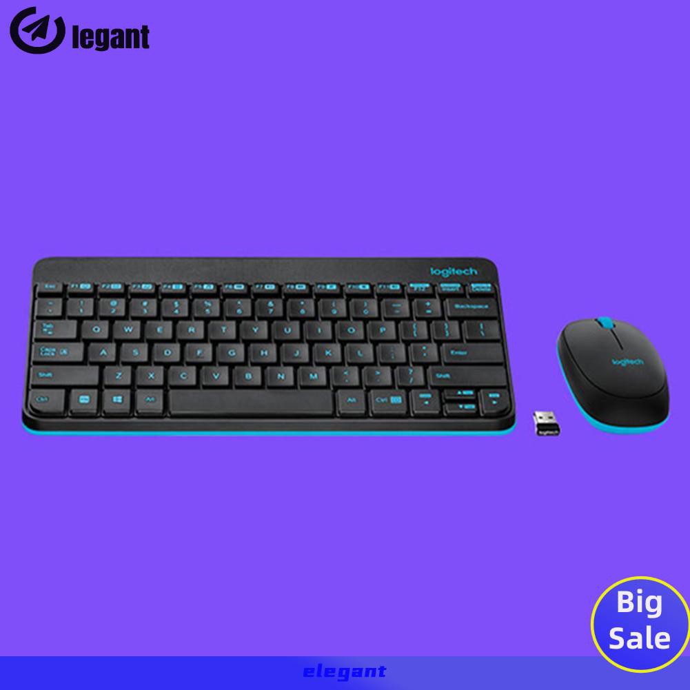 [NEW]Logitech MK245 USB Nano Wireless 1000DPI Ergonomic Mini Keyboard Mouse Set