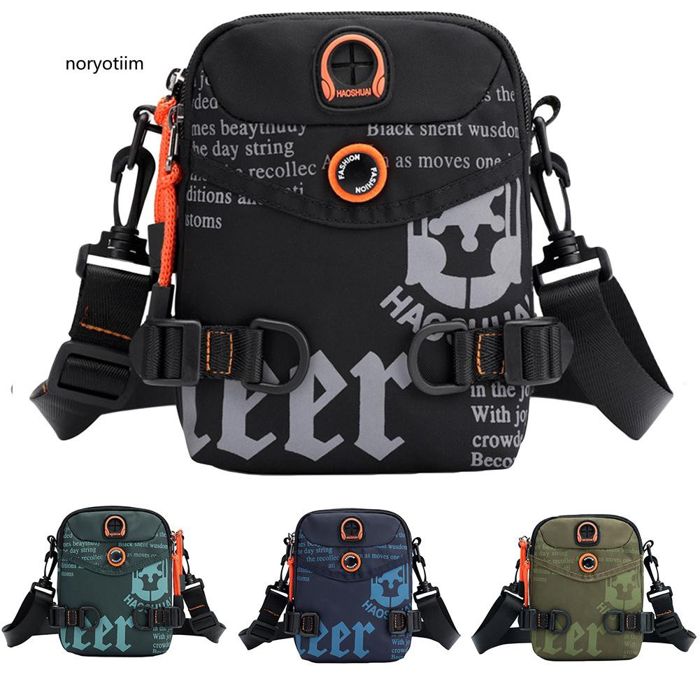 Túi đeo hông thể thao in chữ dành cho nam | BigBuy360 - bigbuy360.vn