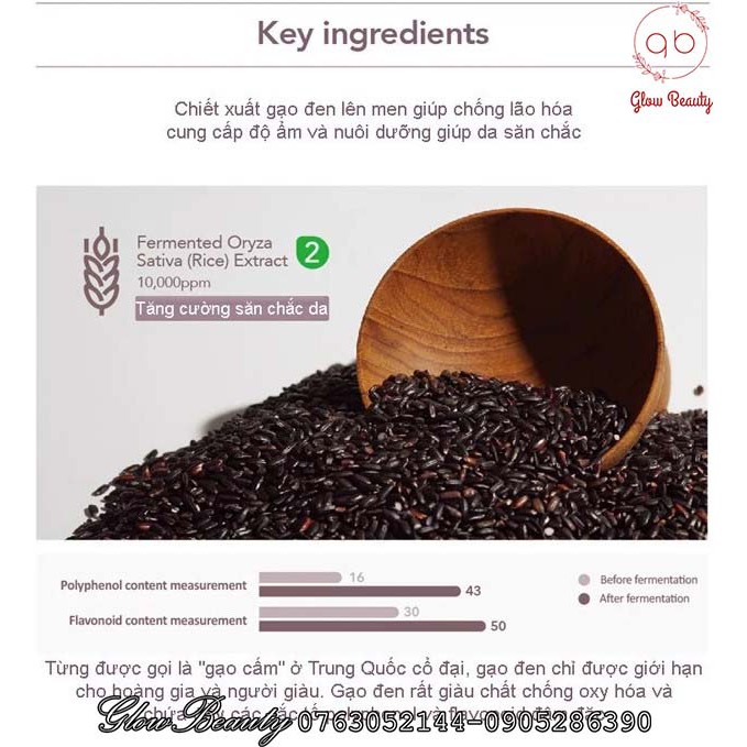 Tinh chất dưỡng ẩm chống lão hóa từ gạo đen Haruharu Wonder WONDER Black Rice Serum 50ml