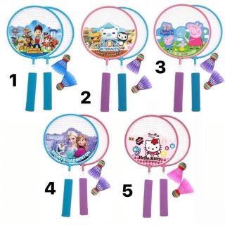 Bộ vợt cầu lông cho bé, bộ 2 vợt cầu lông và cầu