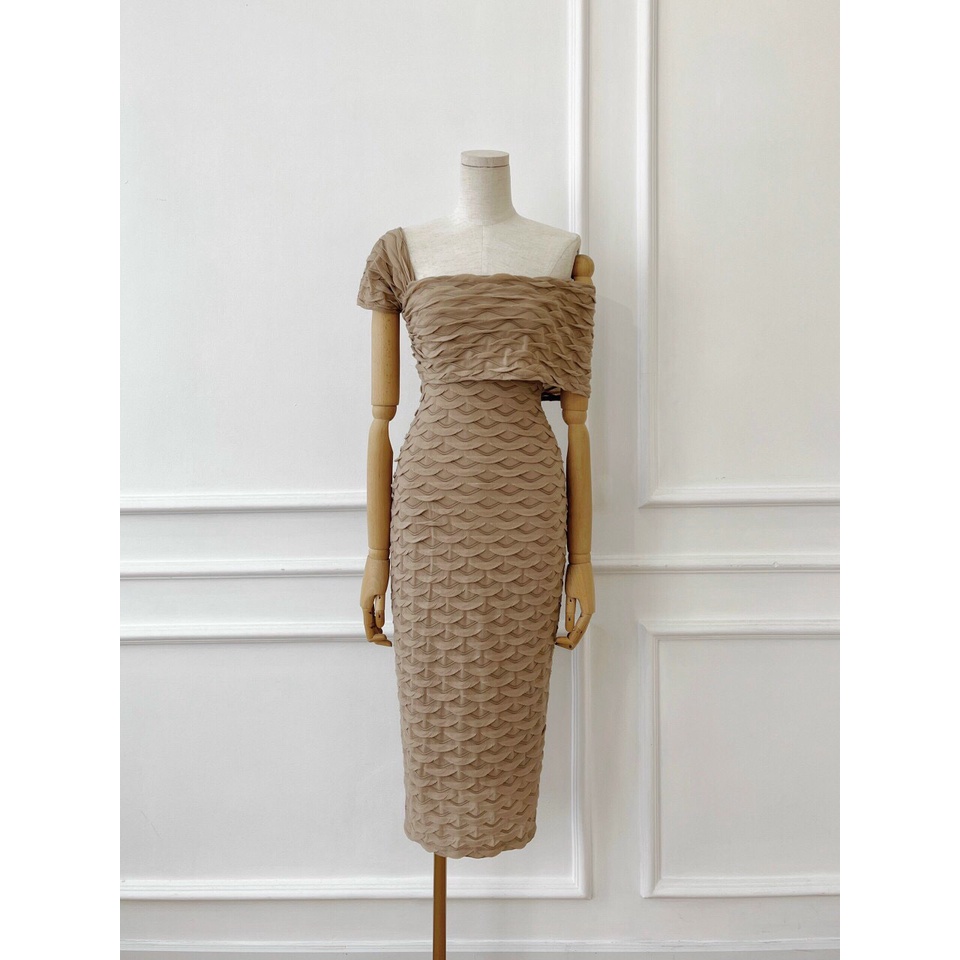 Đầm body lệch vai / Đầm dự tiệc hàng thiết kế