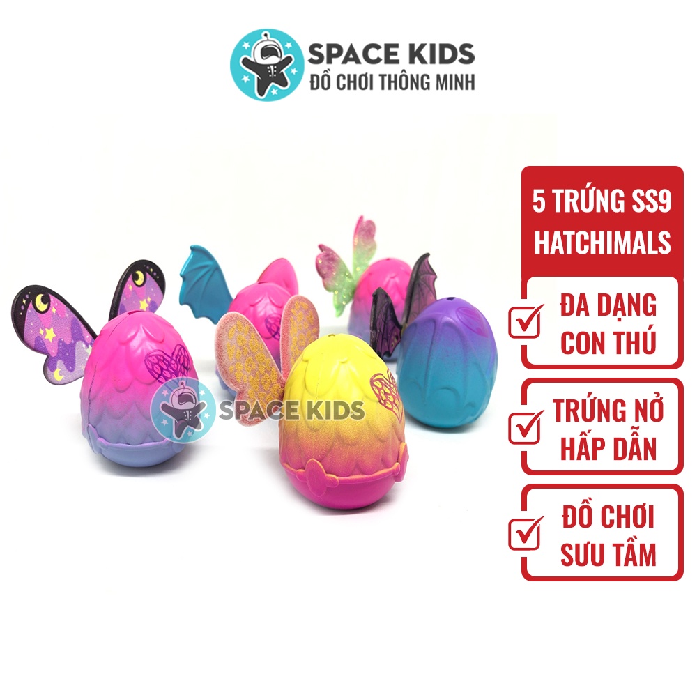 Combo 5 quả Trứng Hatchimals Wilder Wings season 9 cho bé hàng made in Việt Nam, Đồ chơi trẻ em giá rẻ