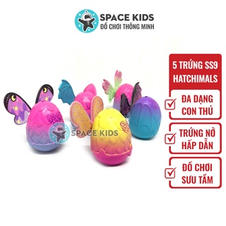Đồ chơi cho bé Combo 5 quả Trứng Hatchimals Wilder Wings season 9 KHÔNG TRÙNG MẪU