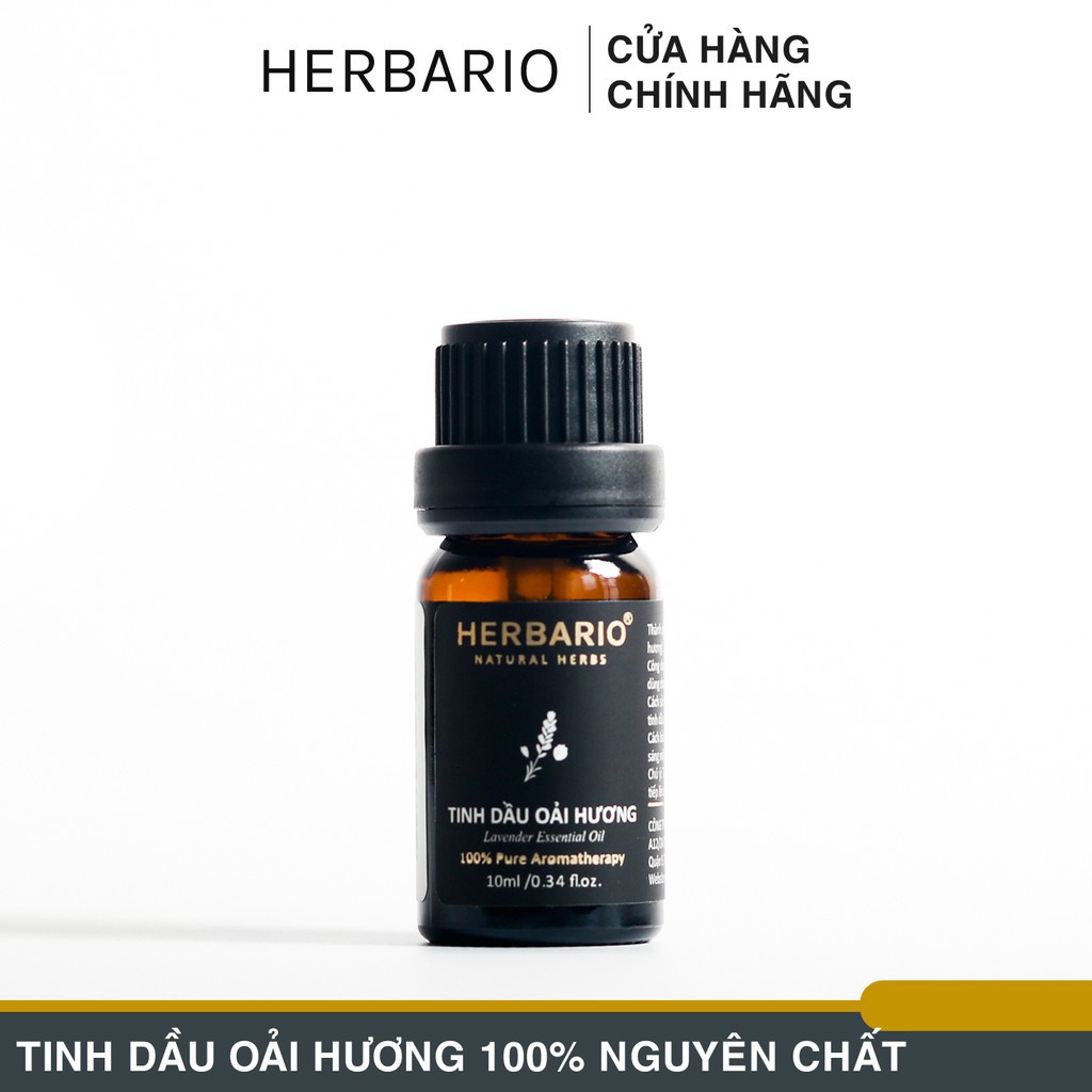 Tinh dầu oải hương nguyên chất Herbario 10ml