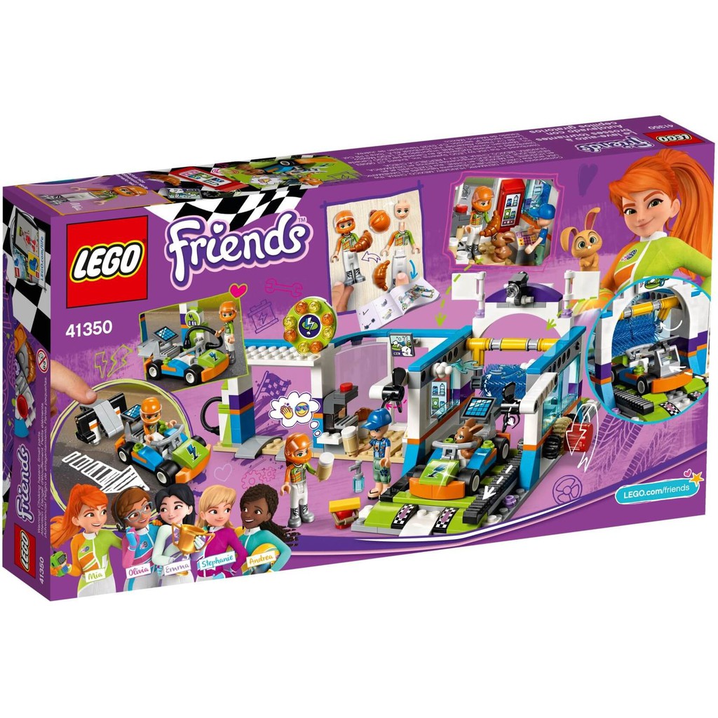 LEGO Friends | Lego 41350 Spinning Brushes Car Wash | Trạm rửa xe