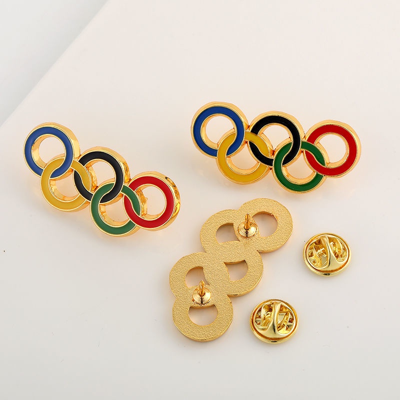 2021 Huy hiệu cài áo biểu tượng Olympic Games