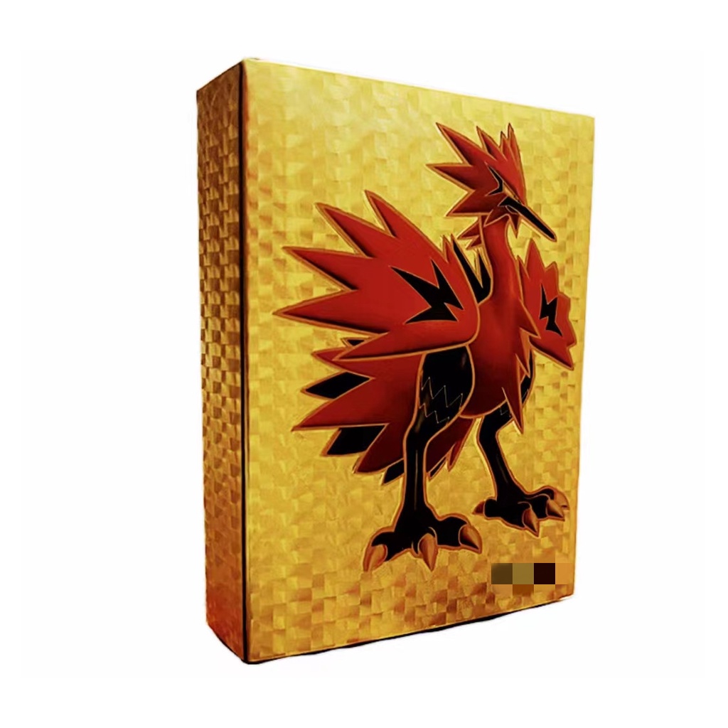 Set 55 Thẻ Bài Pokemon Bằng Kim Loại