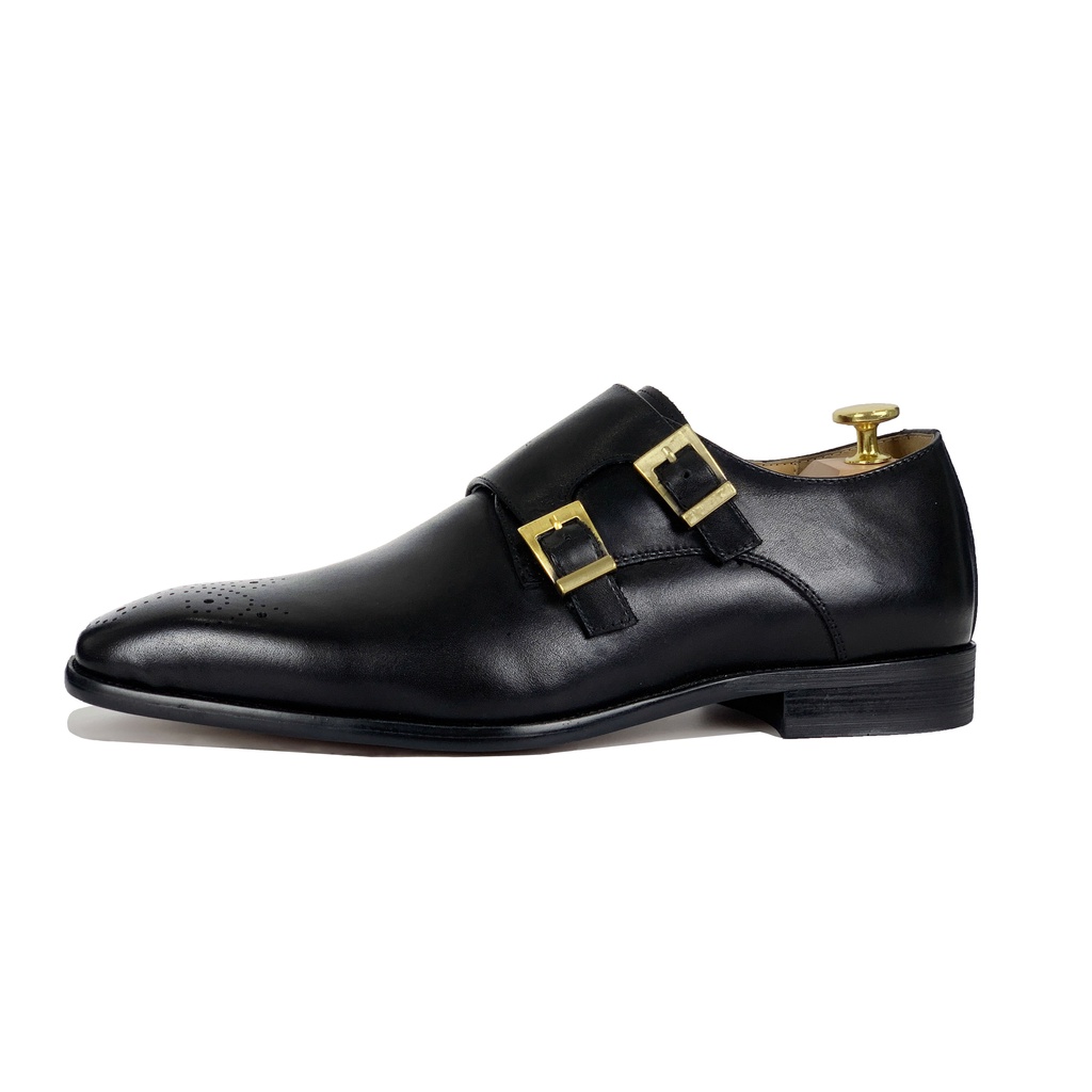 Giày da Homme Milano - Double Buckle Monk Strap