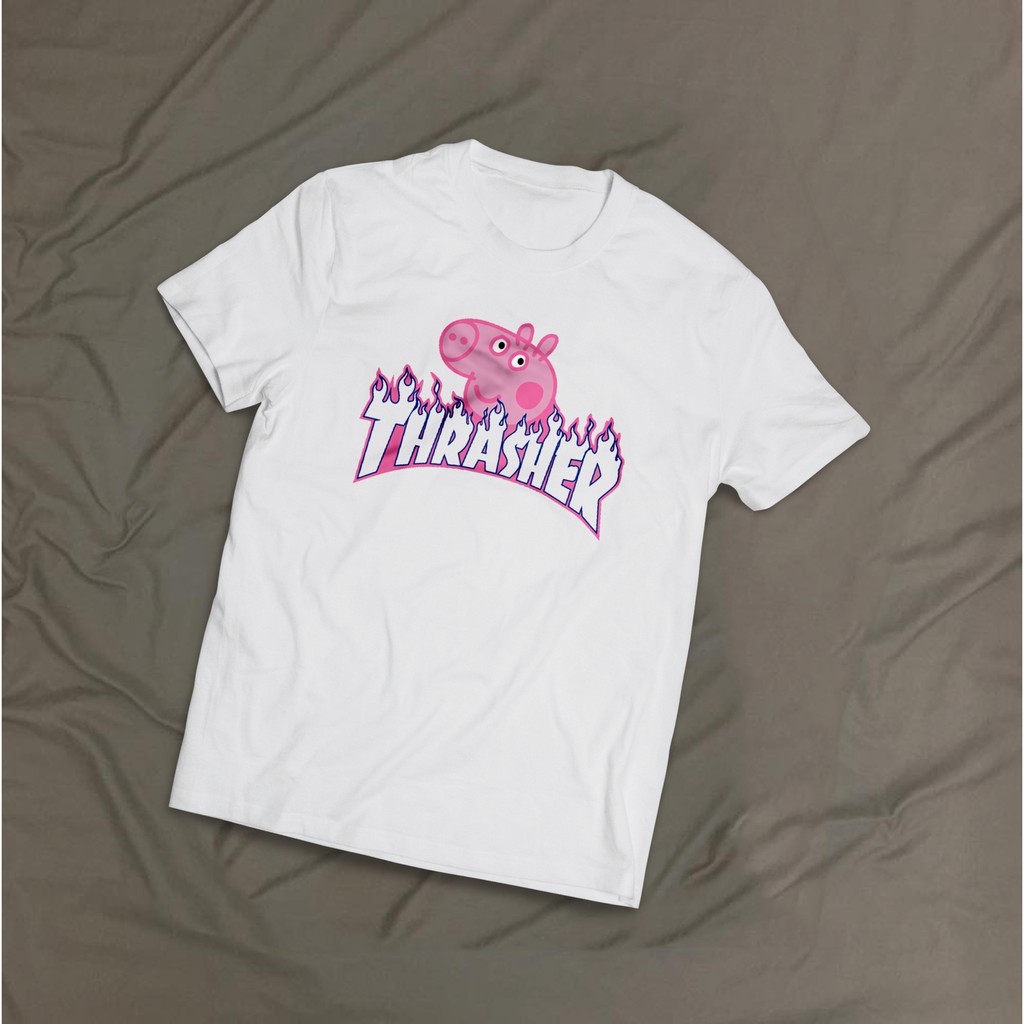 Áo thun THRASHER x PEPPA PIG