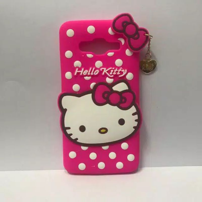 Ốp Điện Thoại Silicon Họa Tiết Hello Kitty 4D Cho Samsung J1 MINI J2 J1ACE GALAXY V J5 J7 CORE J4-2018 J6-2018
