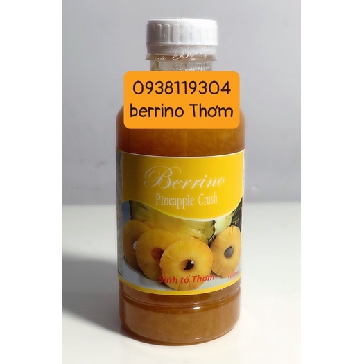 mứt sinh tố thơm berrino 1 lit
