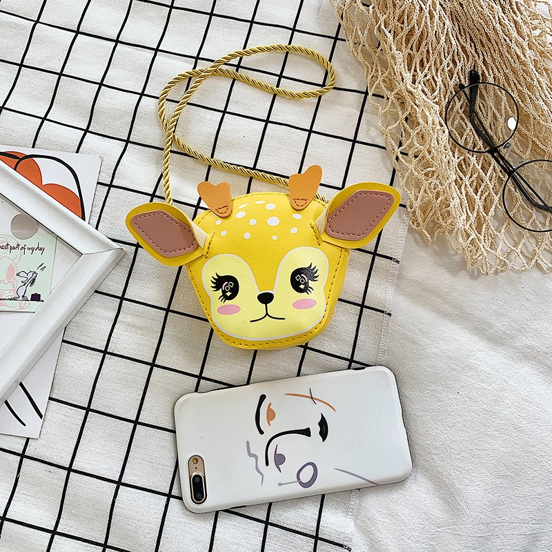 Túi Đeo Chéo Hoạt Hình Xinh Xắn Dành Cho Bé Gái