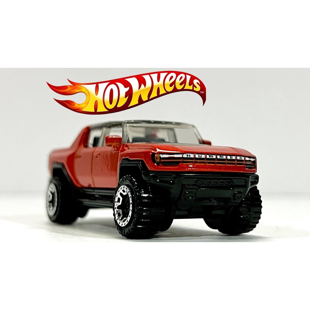 Xe mô hình Hot Wheels 1/64 GMC Hummer EV (orange) (new)