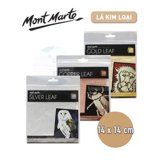 Lá kim loại các màu Mont Marte Leaf
